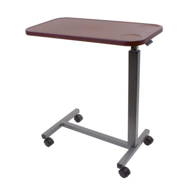 Overbed Table Plastic - Cherry