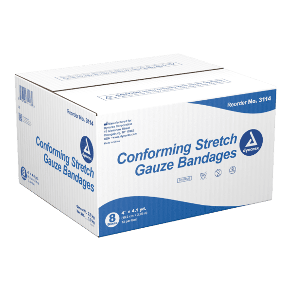 Stretch Gauze Bandage Roll - 4", Sterile - Image 3