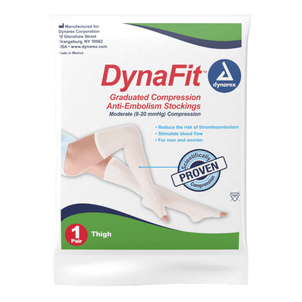 DynaFit Compression Stockings, Thigh - Medium, Regular - Image 3