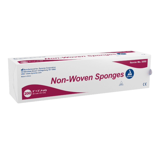 Non-Woven Sponge 2"x 2" 4 Ply