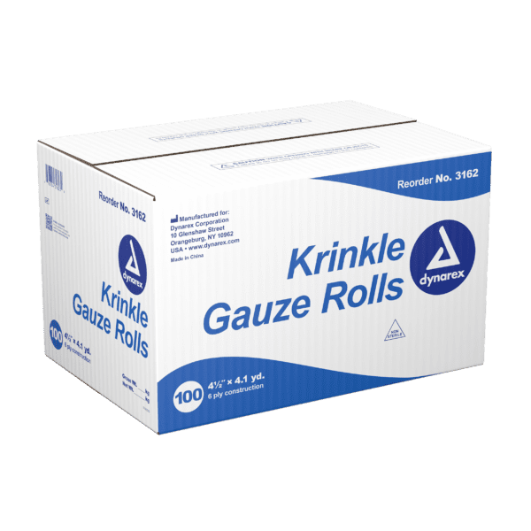 Krinkle Gauze Roll - 4.5" x 4.1yd., Non-Sterile - Image 2