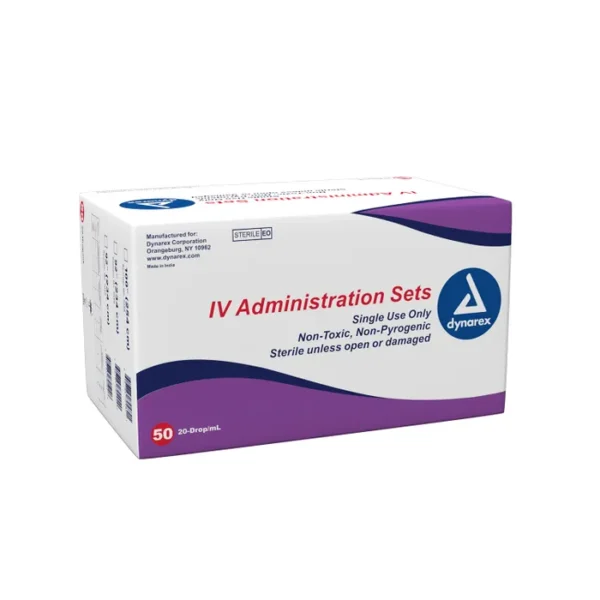 IV Administration Set - 15 Drop, 106" - 2 Needleless Ports - Image 3