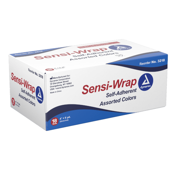 Sensi Wrap, Self-Adherent - 4" x 5 yds Assorted Colors (3/color), Not made with Natural Rubber Latex - Image 9