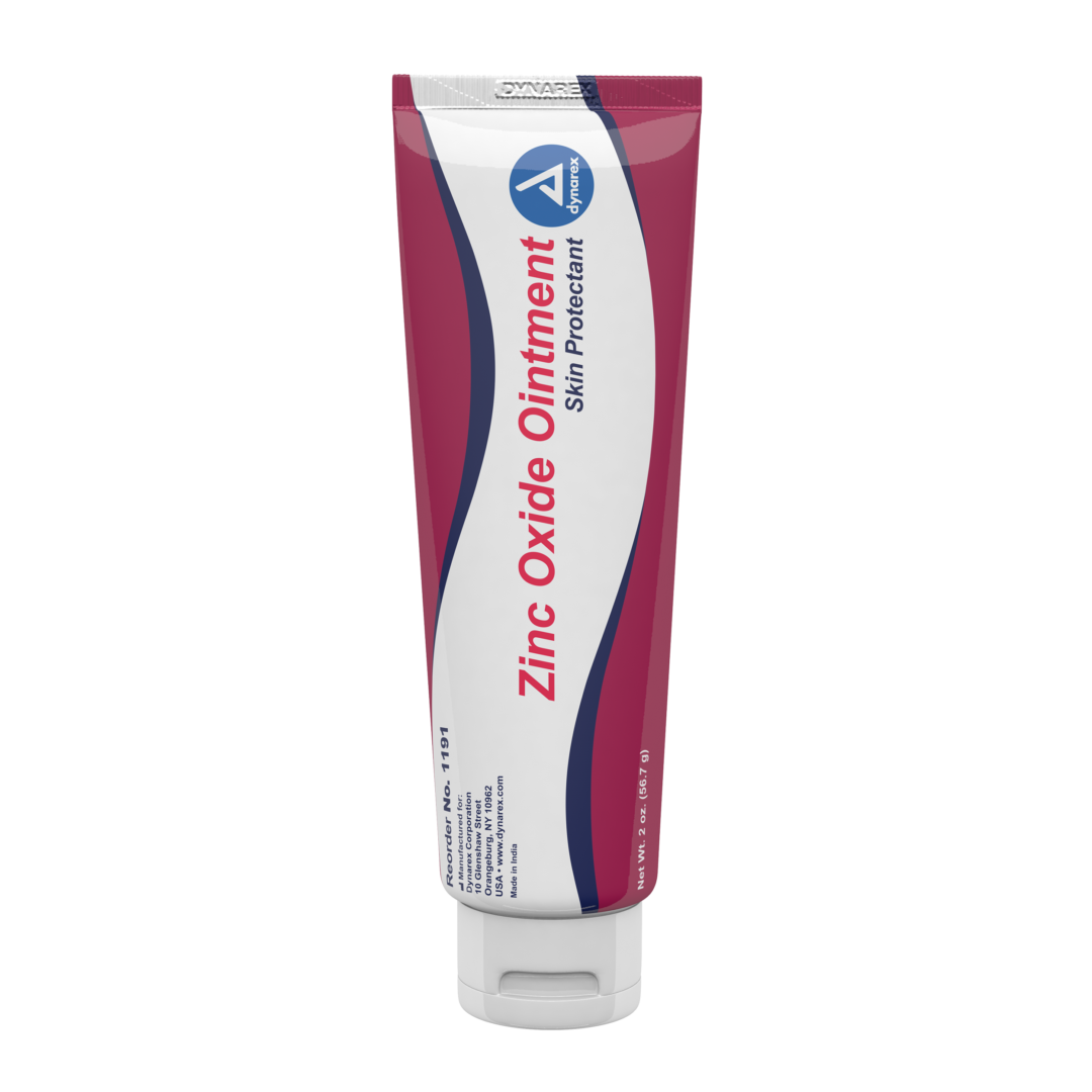 Zinc oxide ointment skin protectant tube