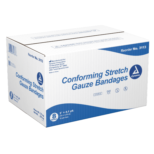 Stretch Gauze Bandage Roll - 3", Sterile - Image 3