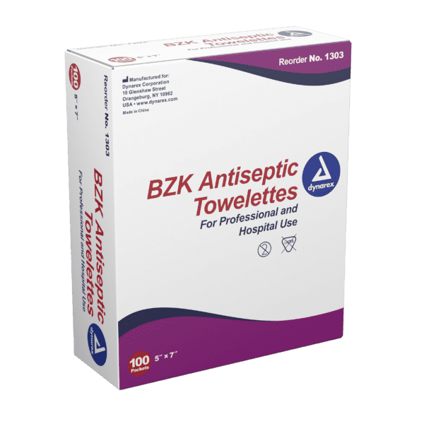 BZK Antiseptic Towelettes, 5" x 7" - Image 3