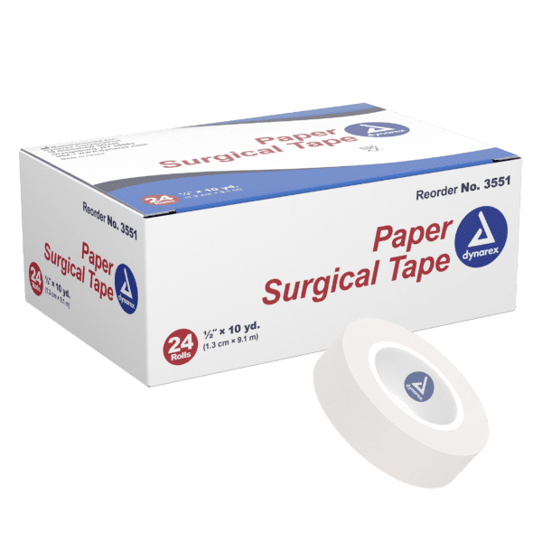 Paper Surgical Tape 1/2" x 10 yds