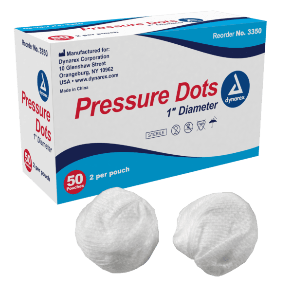 Pressure Dots 2 1/2cm, 1" Diameter