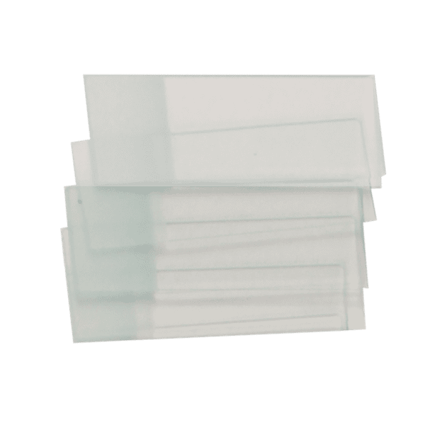 Microscope Slides, Frosted, corner grounded 3" x 1" x 1mm