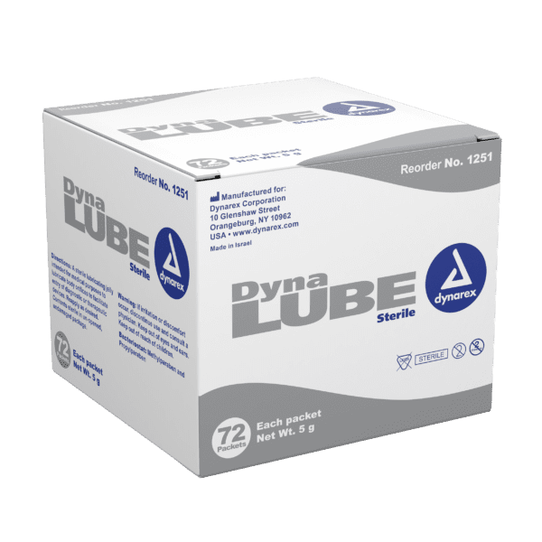 DynaLube Lubricating Jelly  Sterile 5g packet - Image 3