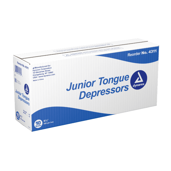 Tongue Depressors Wood, Non-sterile Junior 5 1/2" - Image 3