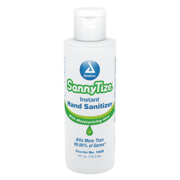 SannyTize Instant Hand Sanitizer 4 oz - round bottle