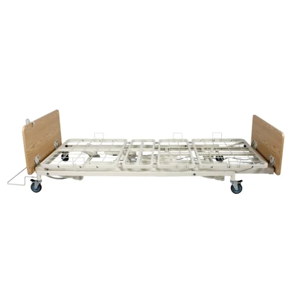 D100 LTC 3 Function Standard Bed - Wood Boards - Lt. Oak - Image 2