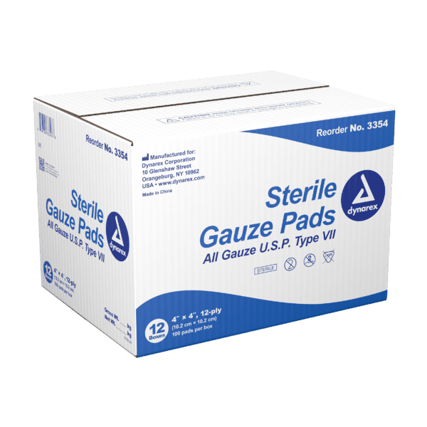 Gauze Pad Sterile 1's 4"x 4" 12 Ply - Image 3