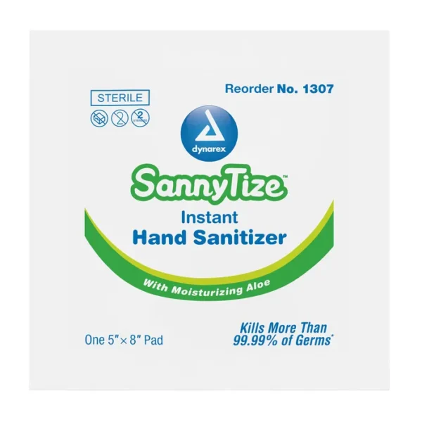 SannyTize Hand Sanitizer Wipes - 50 wipes/soft pack - Image 12