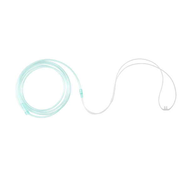 Nasal Oxygen Cannula – Cushion Tip w/ 7ft (2.1 m) Tubing with Standard Connector – NEO - Image 5