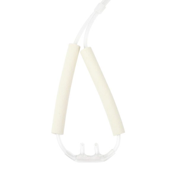 Nasal Oxygen Cannula – Cushion Tip w/ Advantage Ear Foam and 7ft (2.1 m) Tubing with Standard Connector – Pediatric - Image 3