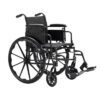DynaRide S4 X-Lite Wheelchair 18x16inch w/ Flip Desk Arm ELR - Image 2