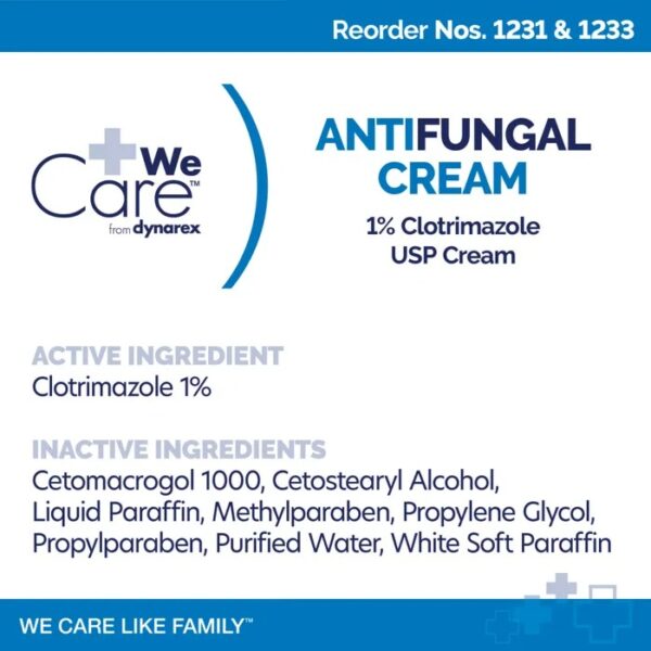 WeCare Antifungal Cream ingredients