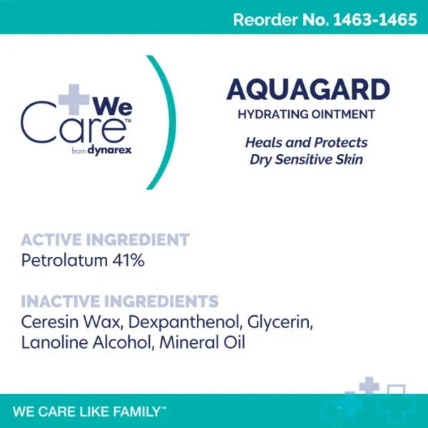 WeCare Aquaguard Hydrating Ointment ingredients