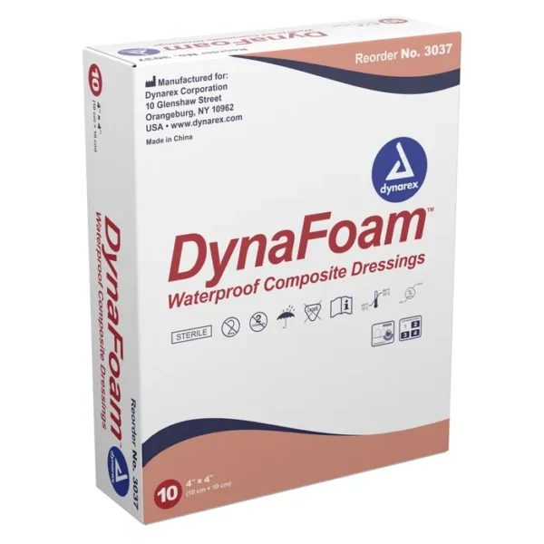 DynaFoam Waterproof Bordered Foam Dressings - Image 4