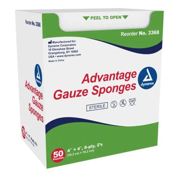 Sterile Advantage Gauze Sponges