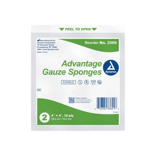 Advantage Gauze Sponge individual packet