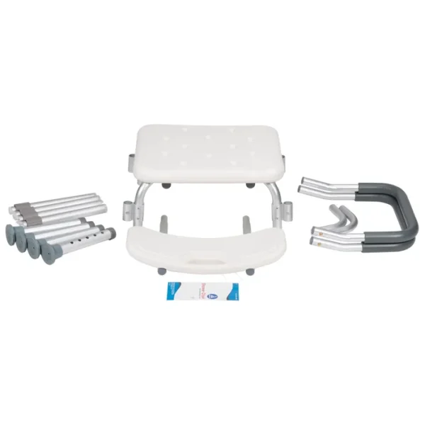 Shower Chair With Removable Back And Arms - Image 4