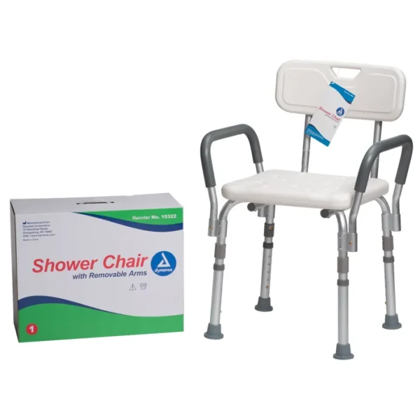 Shower Chair With Removable Back And Arms - Image 5