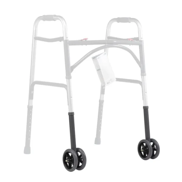 Walker Extension Leg with Dual Wheels - Image 2