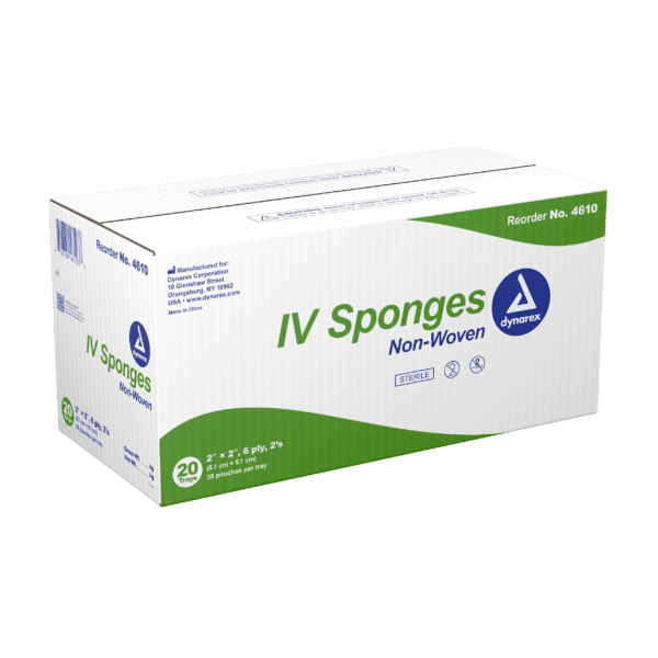 IV Sponge 2" x 2", 6 Ply - 2/pouch - Image 4