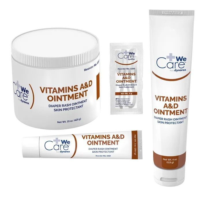 WeCare Vitamins A&D ointment products