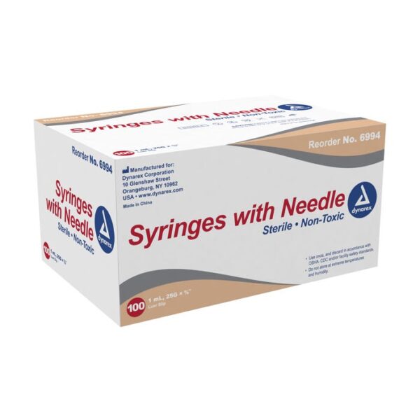 Syringes With Needle - 3cc - 22G, 3/4" needle - Image 5