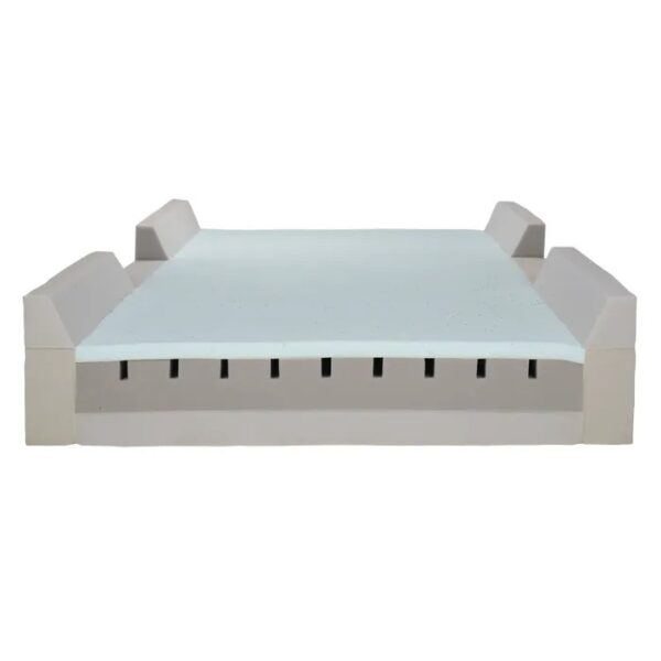 DynaRest Premium Visco-Gel Infused Foam Mattress with Perimeter - 36x80in - Image 4