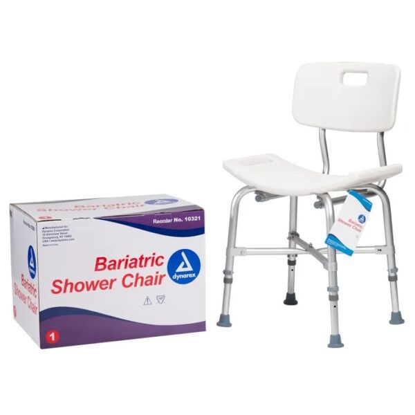 Bariatric Shower Chair with Back - Image 3