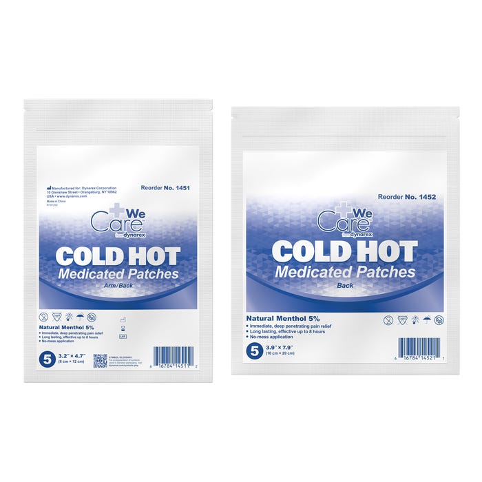 WeCare Cold Hot Medicated Patches