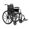 DynaRide S4 X-Lite Wheelchair 18x16inch w/ Flip Desk Arm ELR