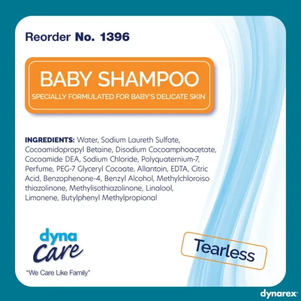 DynaCare Tearless Baby Shampoo ingredients
